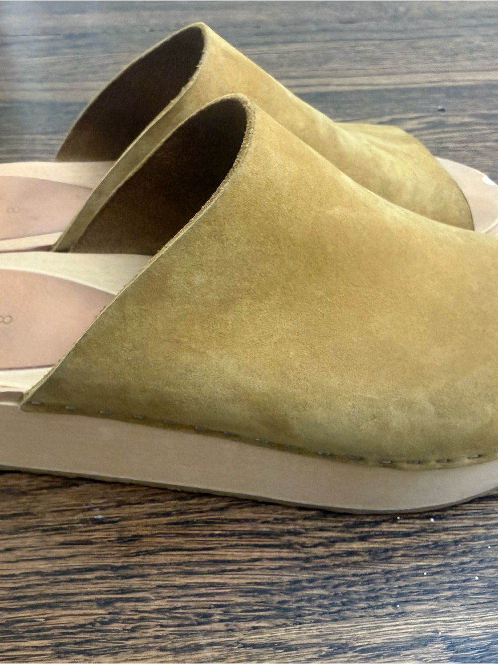 Bryr Norma clogs in fennel